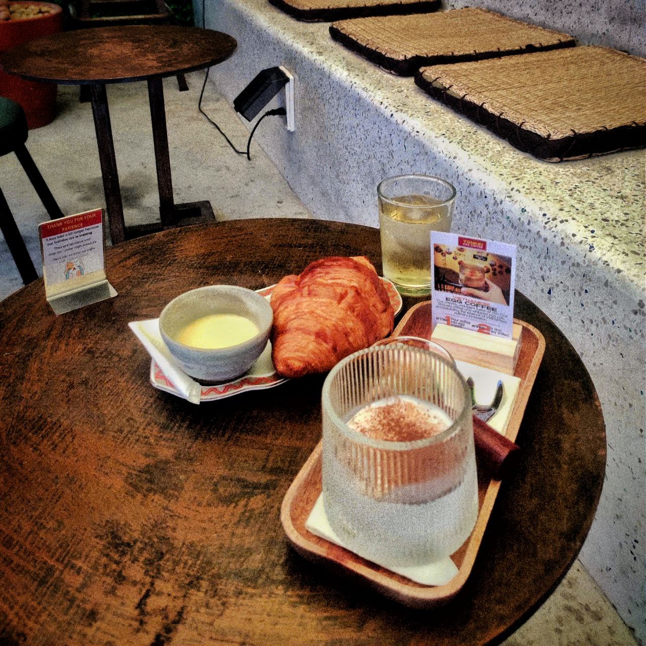 egg cofffee