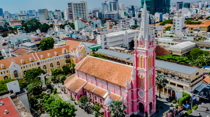 Hidden gem saigon Tan Dinh church