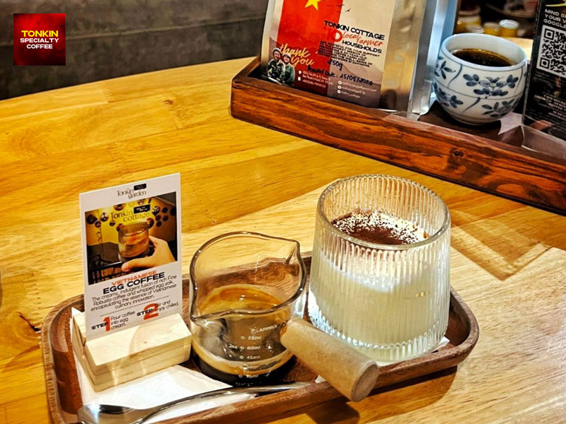 Vietnamese Egg Coffee Without Condensed Milk
