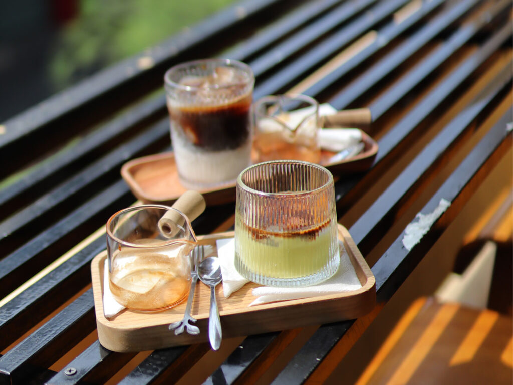 Vietnamese egg coffee without condensed milk
