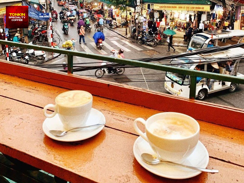 When was egg coffee invented