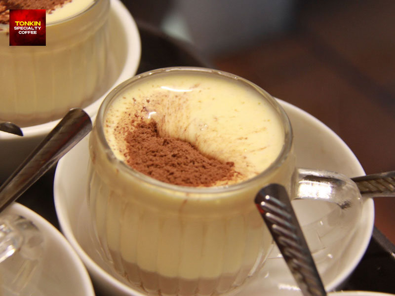 When was egg coffee invented