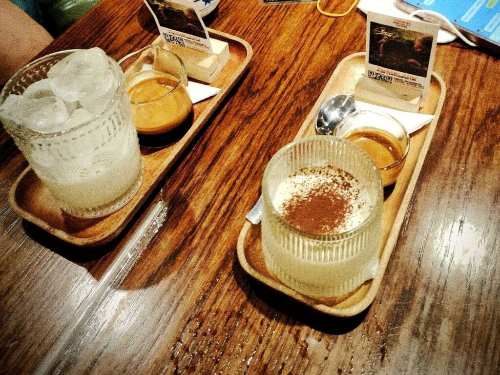 Does egg coffee taste like egg