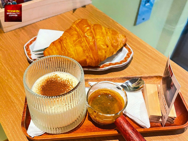 Egg coffee without sugar