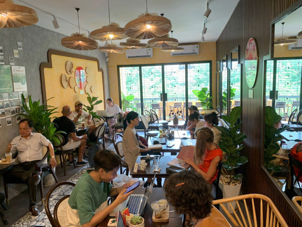 Famous Egg Coffee Shop in Ho Chi Minh