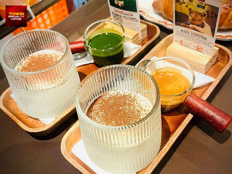 Is egg coffee made with raw egg