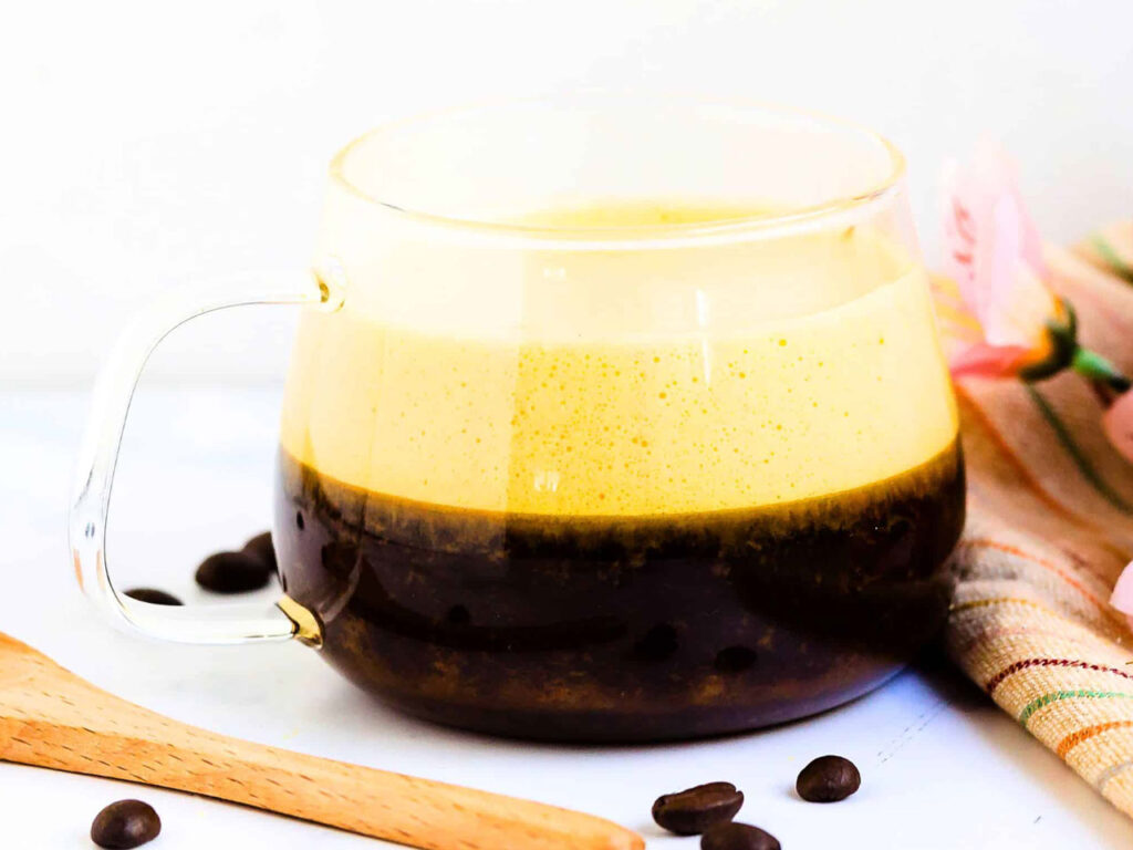 Where does egg coffee come from