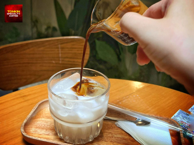 Vietnam coffee with condensed milk