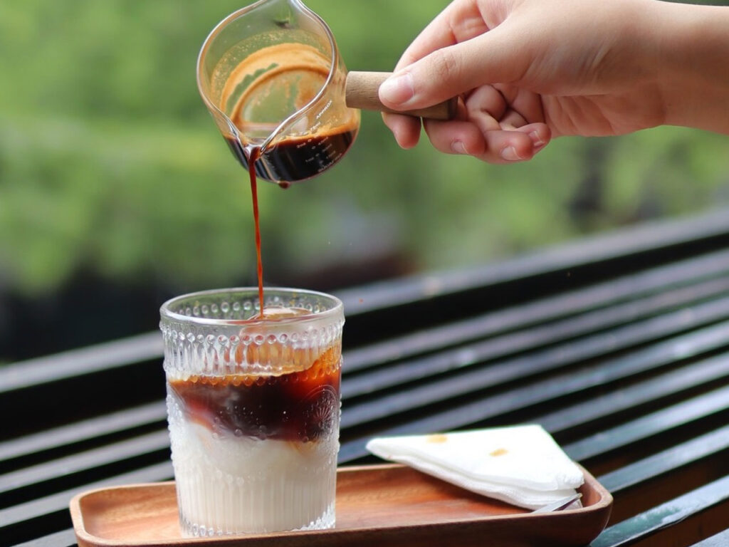 Vietnam coffee with condensed milk