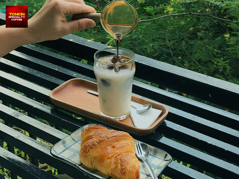 Vietnam coffee with condensed milk