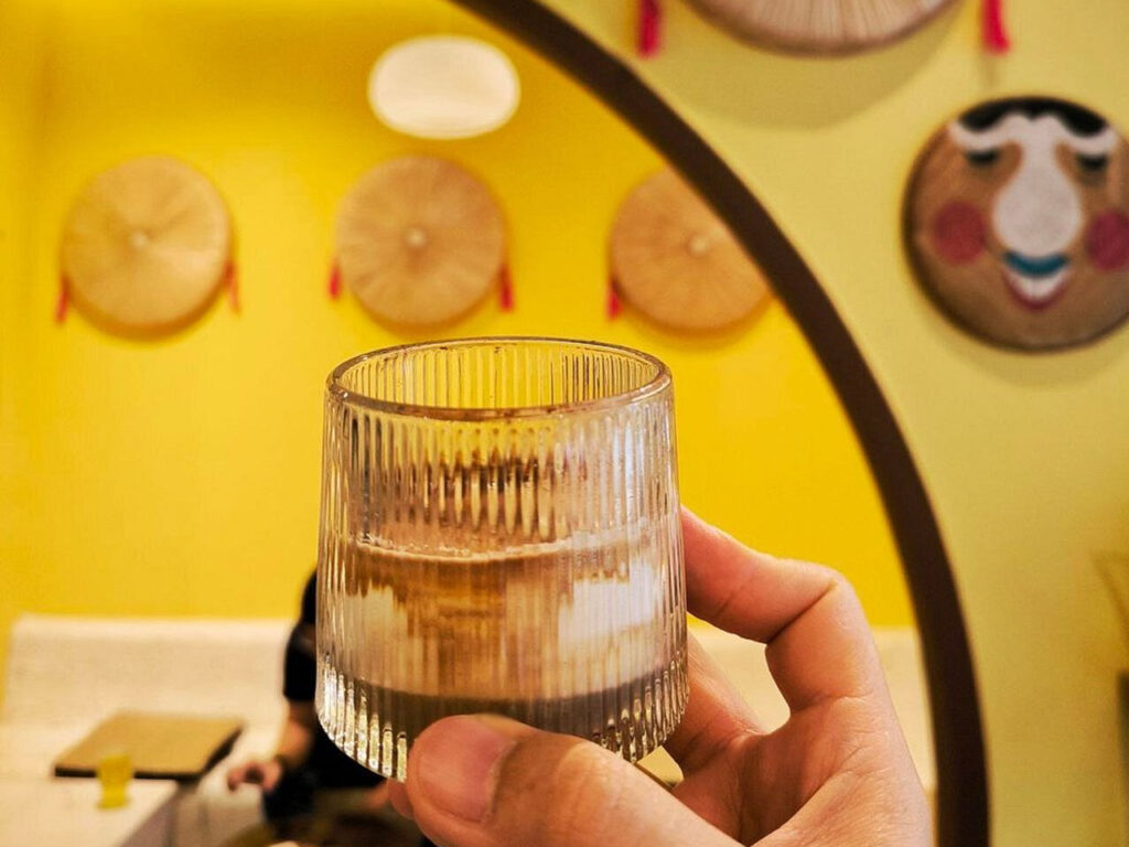 Egg Coffee Near Nguyen Hue Flower Street