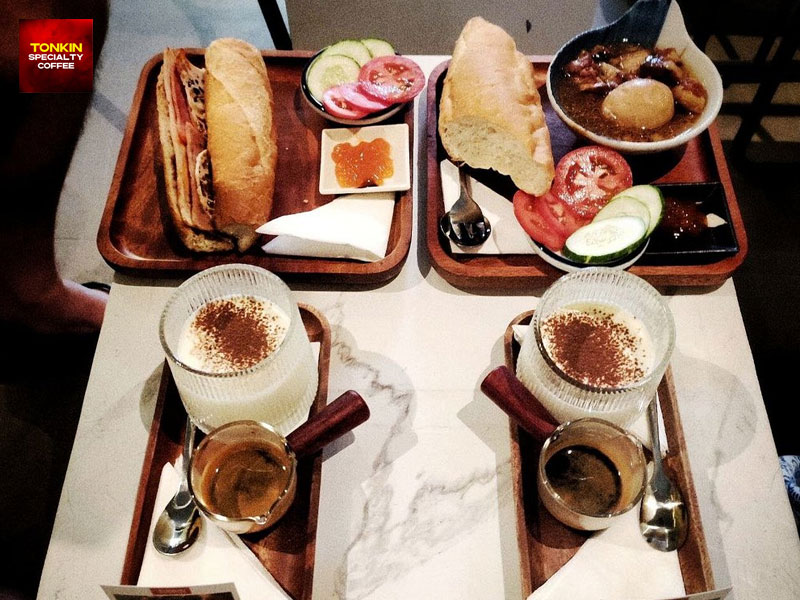 Authentic Egg Coffee in Saigon During Tet 