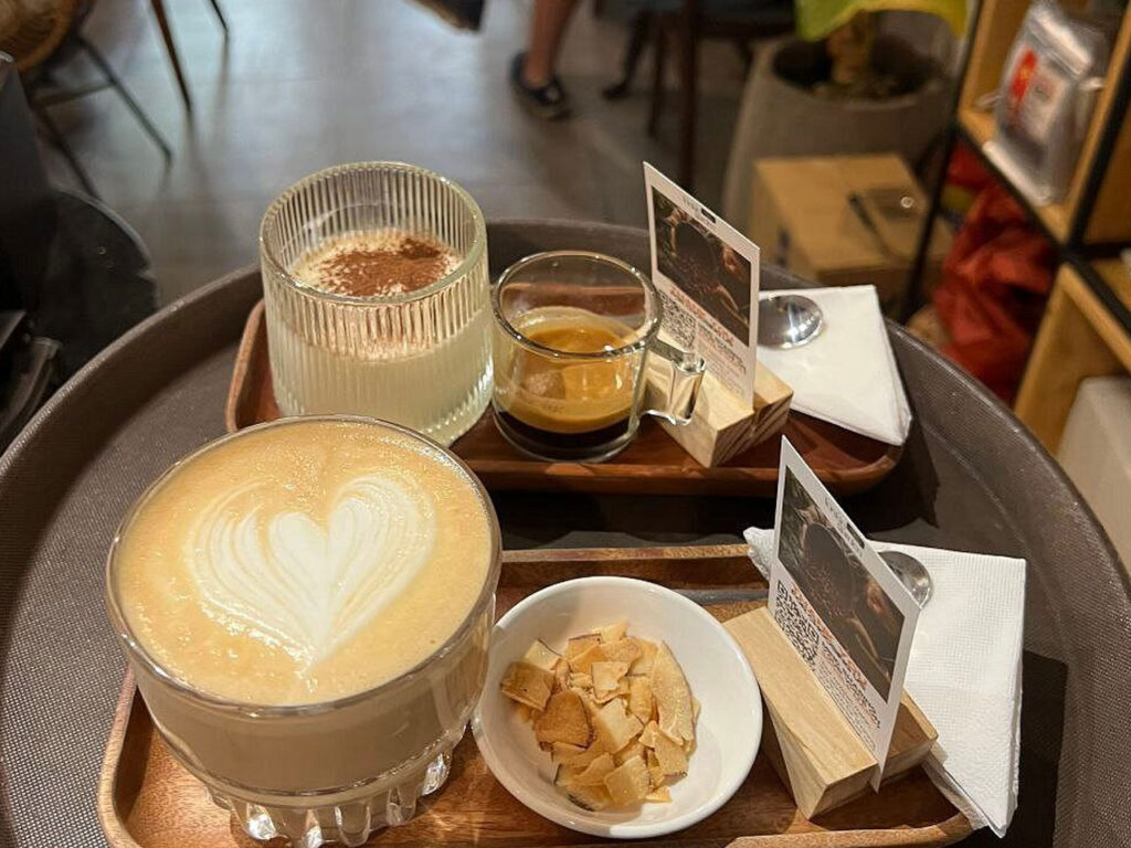 Authentic Egg Coffee in Saigon During Tet