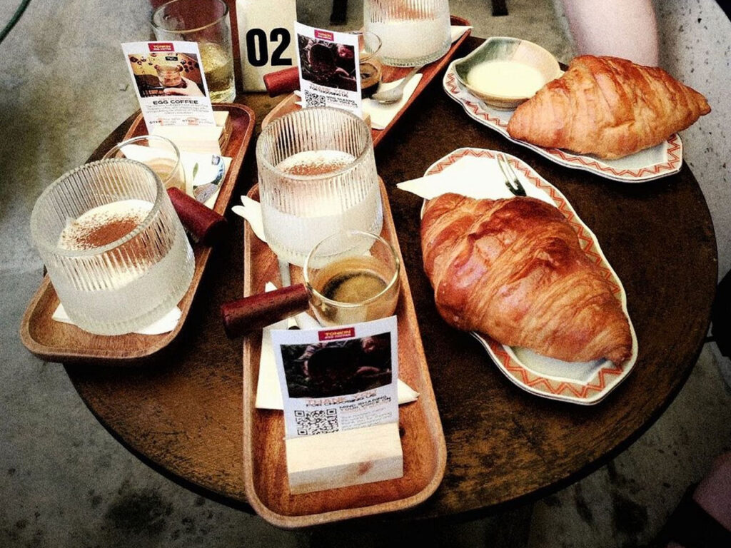 Egg coffee and Vietnamese café culture