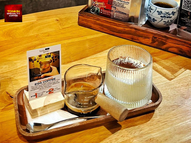 Egg Coffee Without Condensed Milk