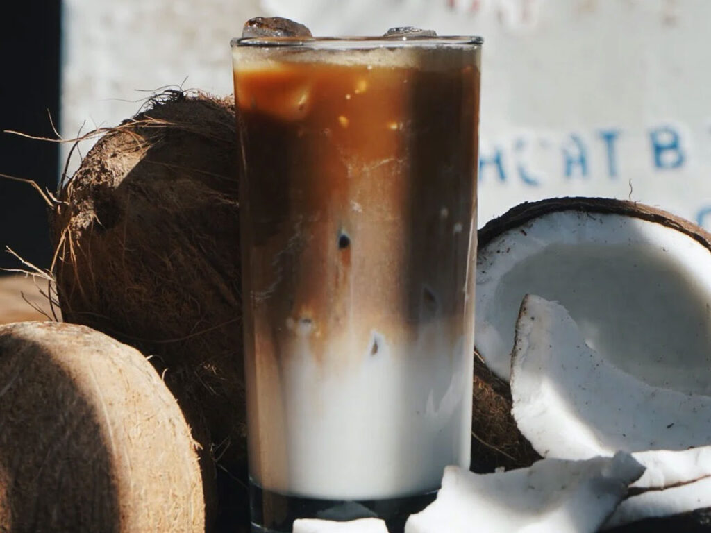 How to Make Coconut Coffee Vietnam