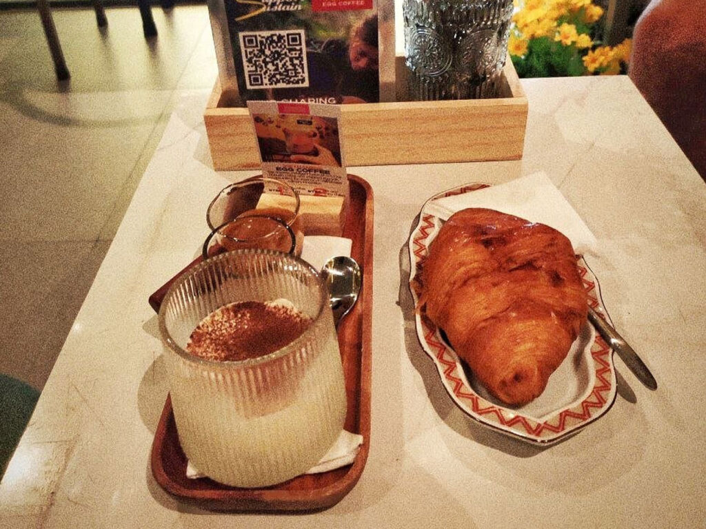 Who invented egg coffee