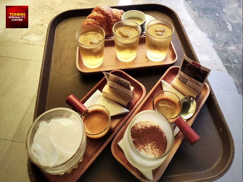 Vegan Egg Coffee Alternative in Saigon