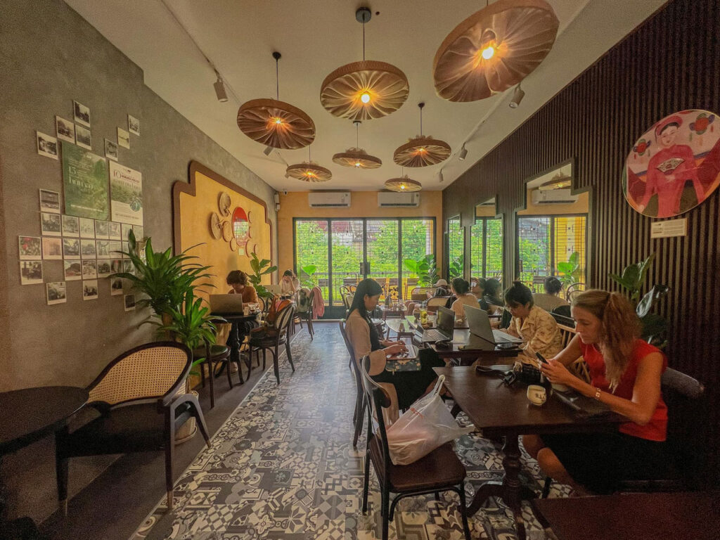 Aesthetic Coffee Shops in Central Saigon
