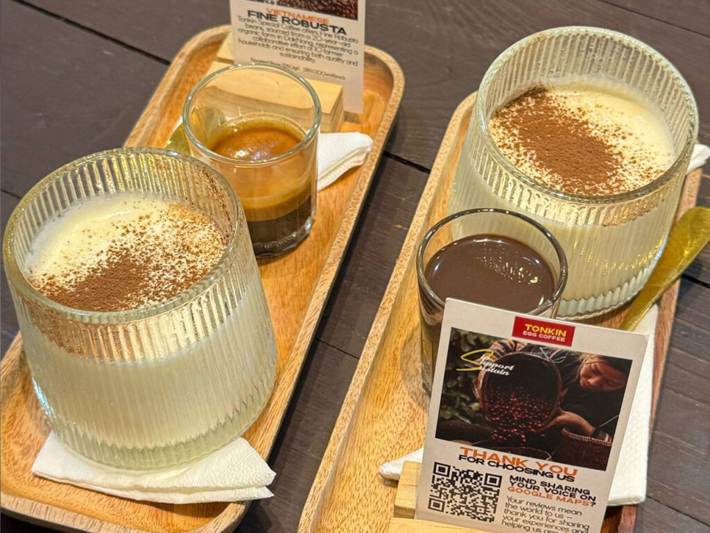 Egg Coffee Near Independence Palace vs Ben Thanh Market