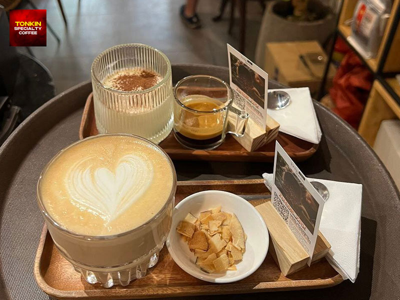 Local Vietnamese Coffee on Ngo Duc Ke Street