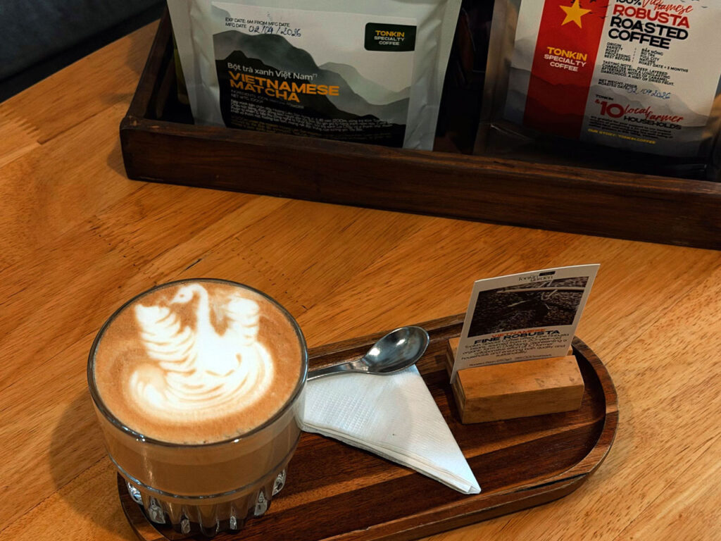 Specialty Vietnamese Coffee Near Nguyen Hue Walking Street