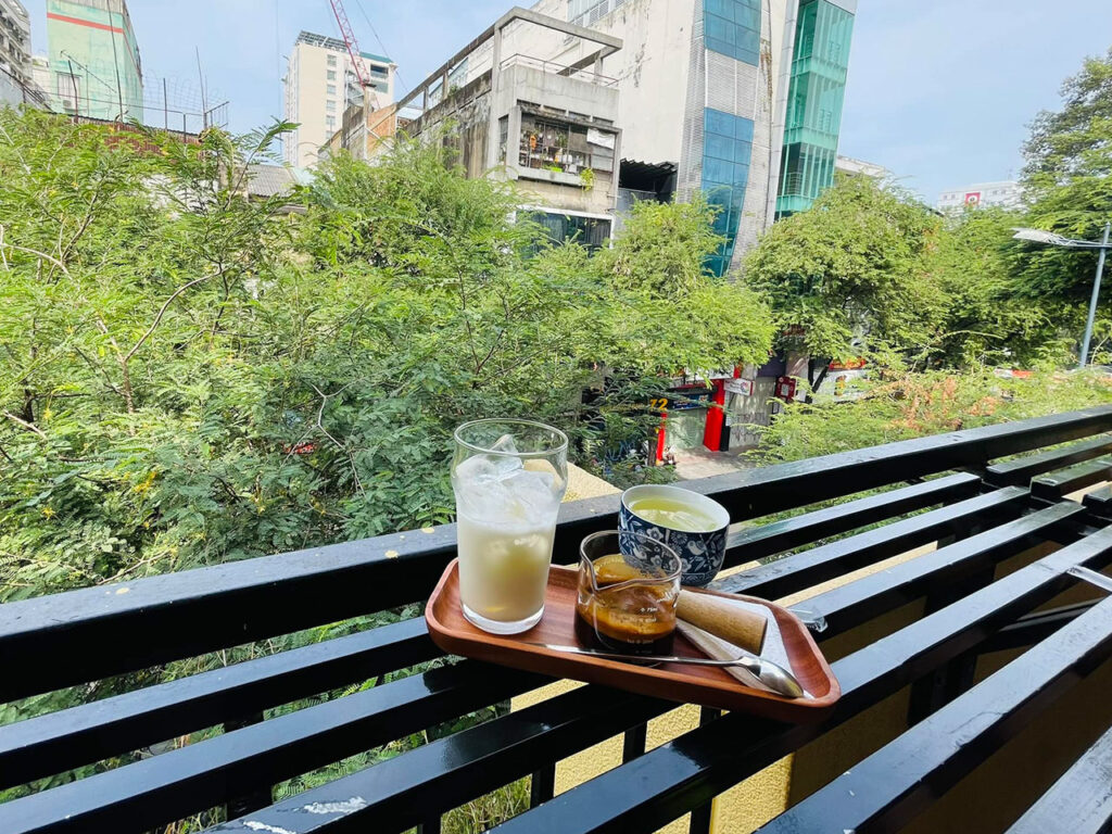 Traditional Vietnamese Coffee Near Bitexco Tower