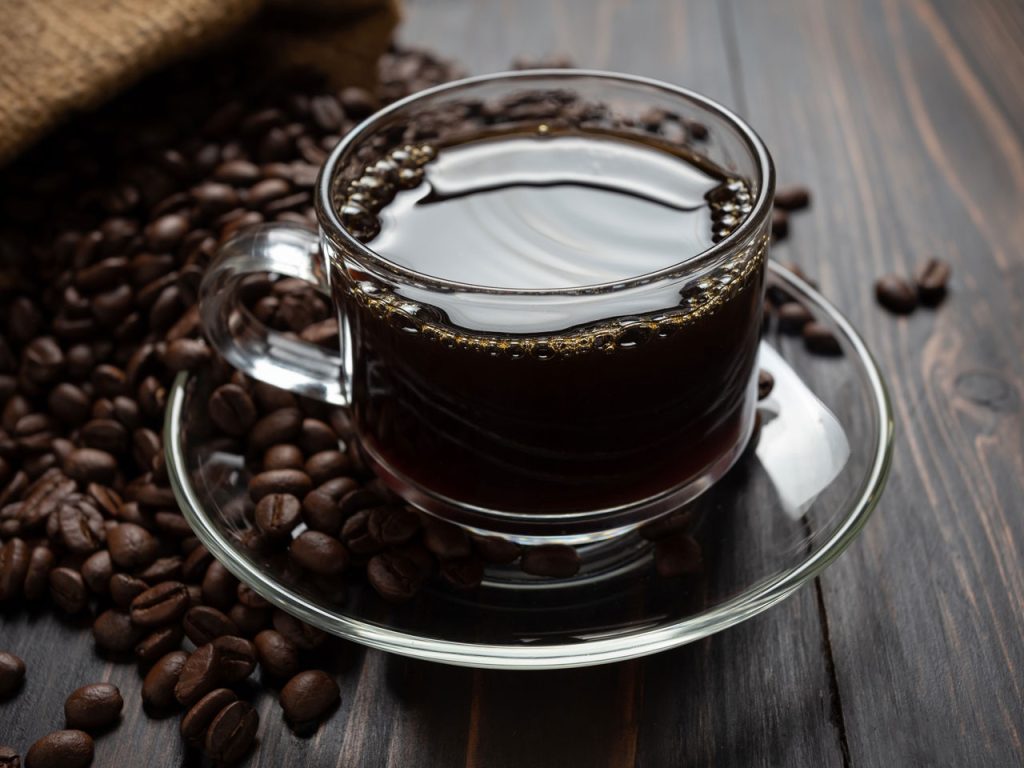 Smooth Vietnamese Black Coffee Without Sugar