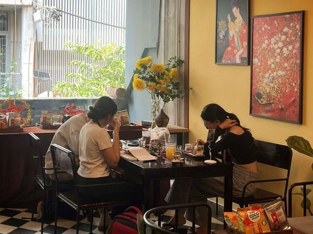 Coffee After a Walk in Tao Dan Park