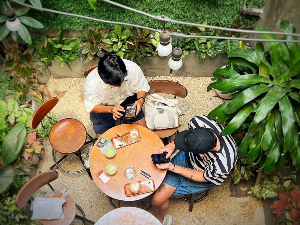 Quiet Cafe Near Bui Vien Walking Street