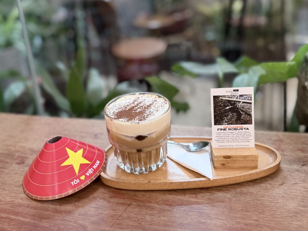 Vietnamese Coffee Near Ben Thanh Metro Station