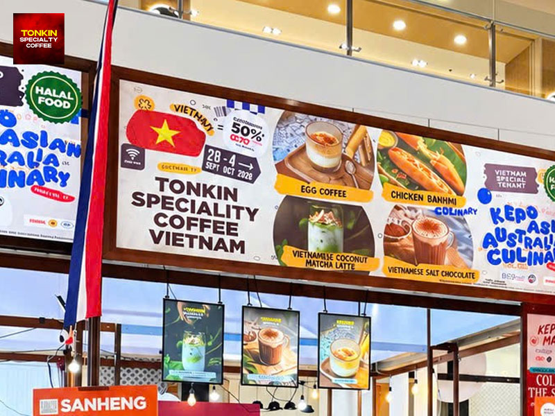 Tonkin Coffee、インドネシア国際フードフェスティバルへ